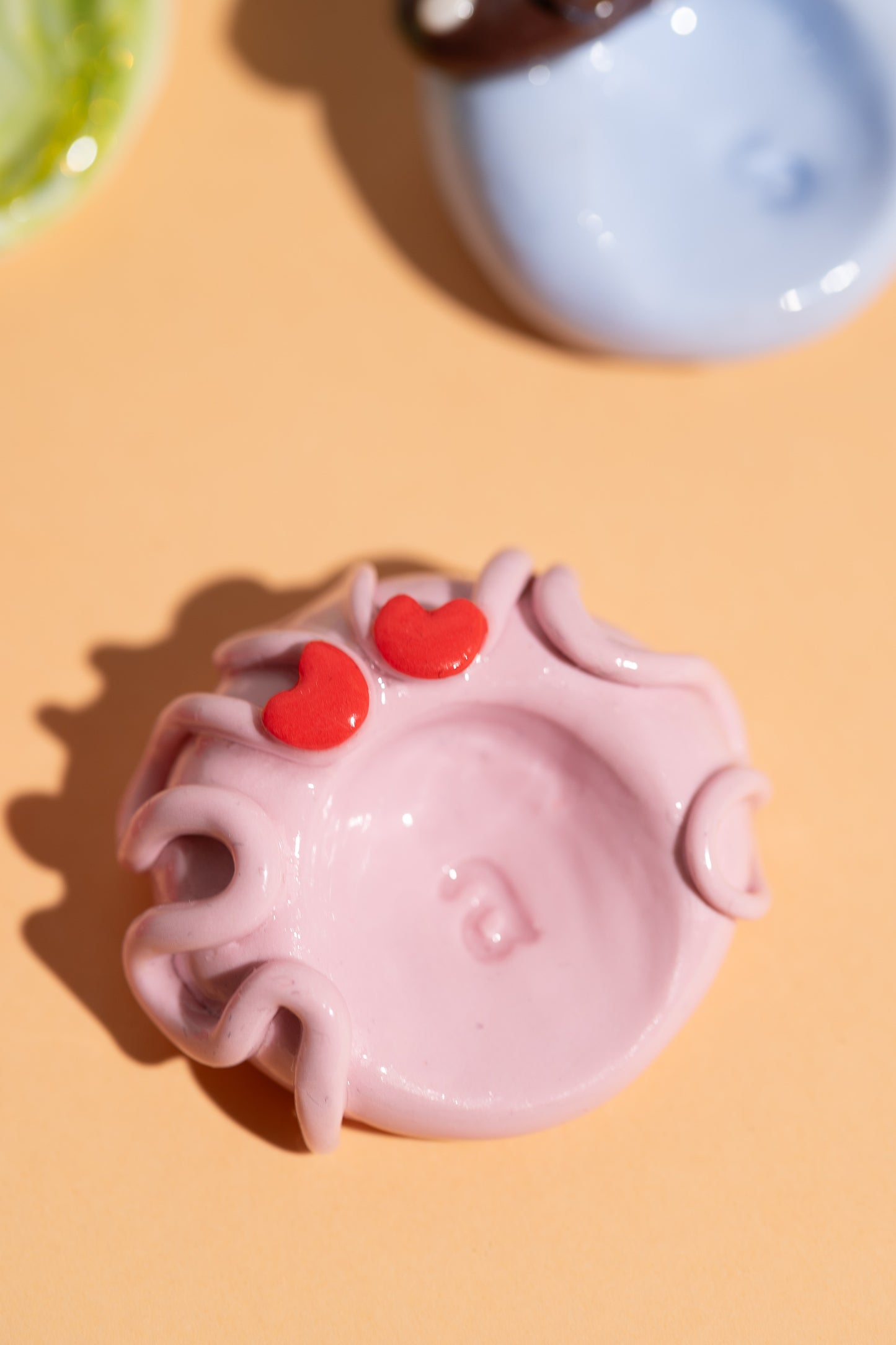 Fidget Toy Gehirn Rückseite glatt Handschmeichler