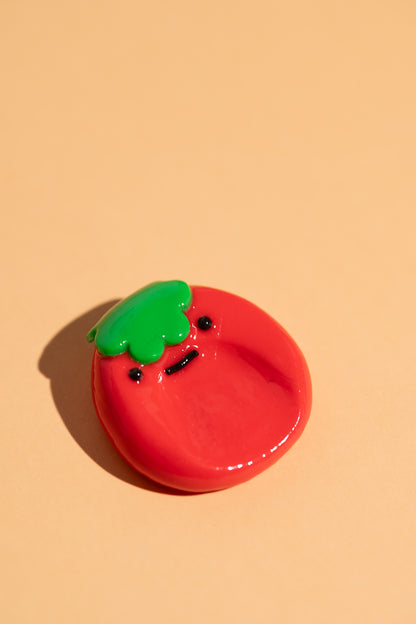 personalisiertes Fidget Toy Tomate Geschenk mit Buchstaben