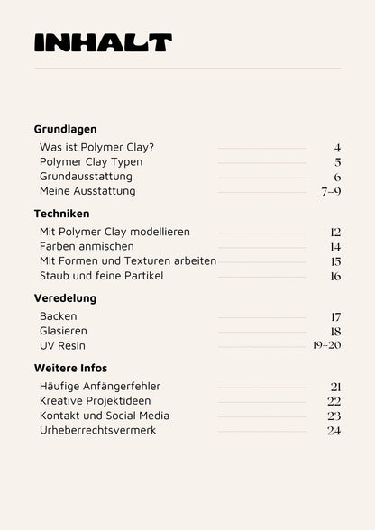 Polymer Clay Grundlagen: Guide für kreative Projekte mit Formton