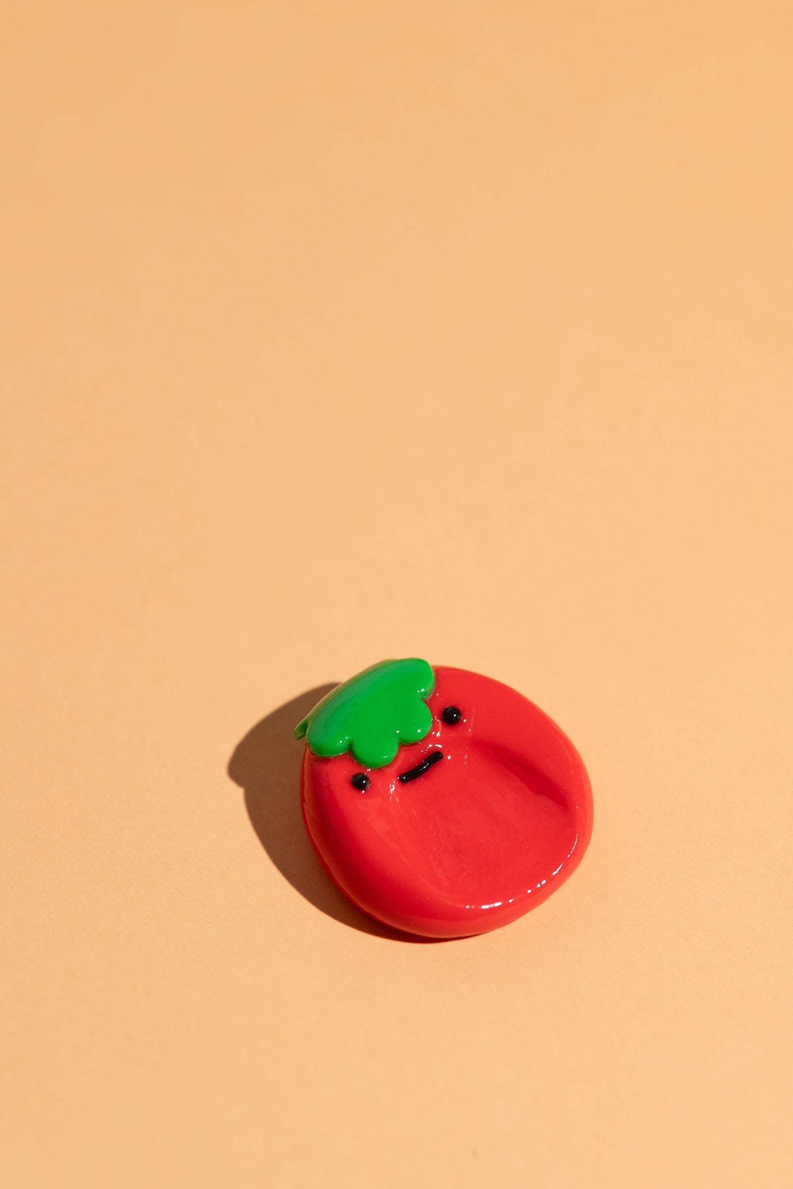 Fidget Toy Tomatenform zur Stressreduktion und Achtsamkeit