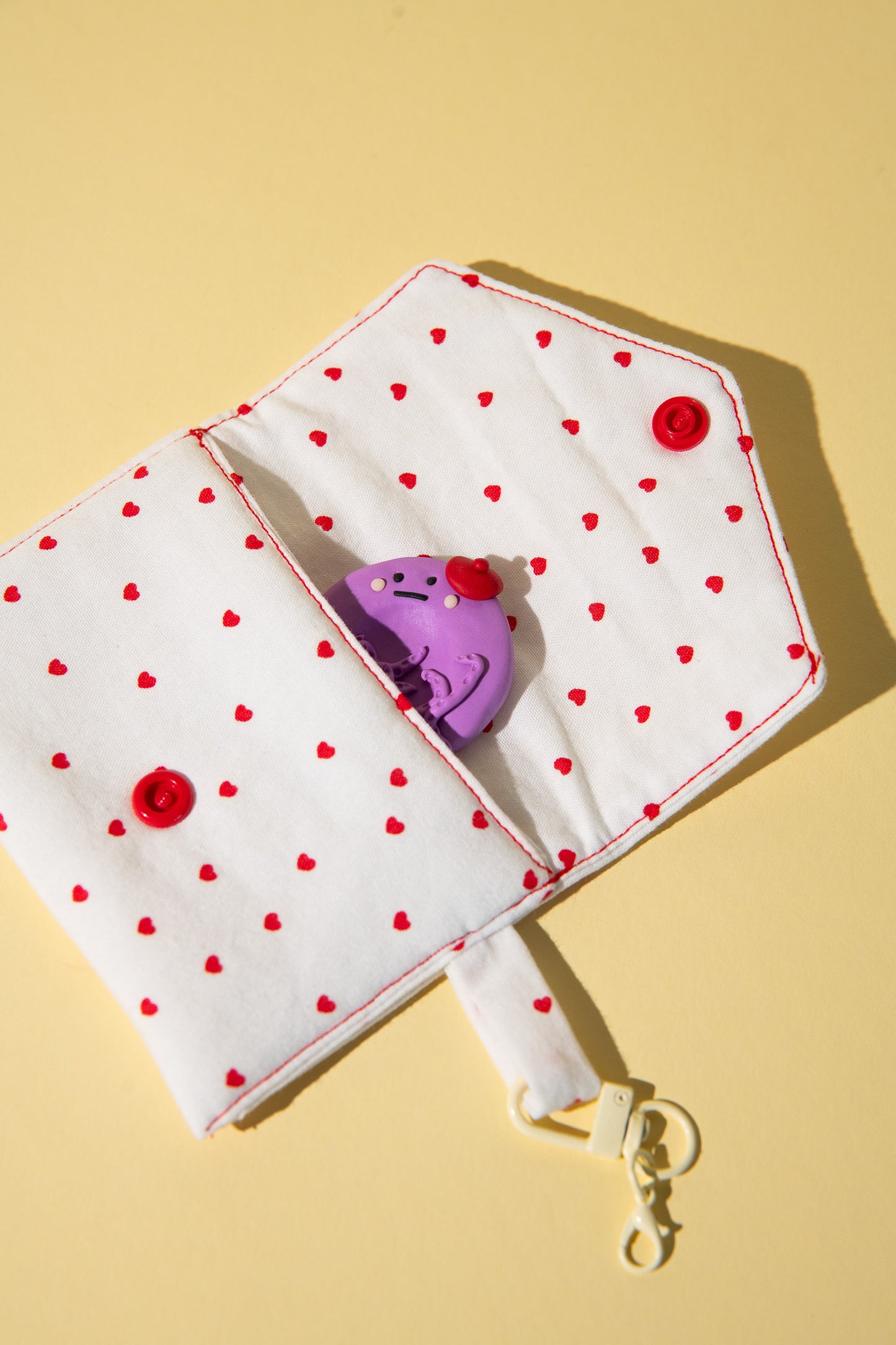 Handgemachte Mini Tasche für deine Sorgensteine