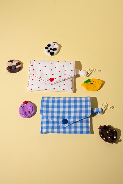 Handgemachte Mini Tasche für deine Sorgensteine