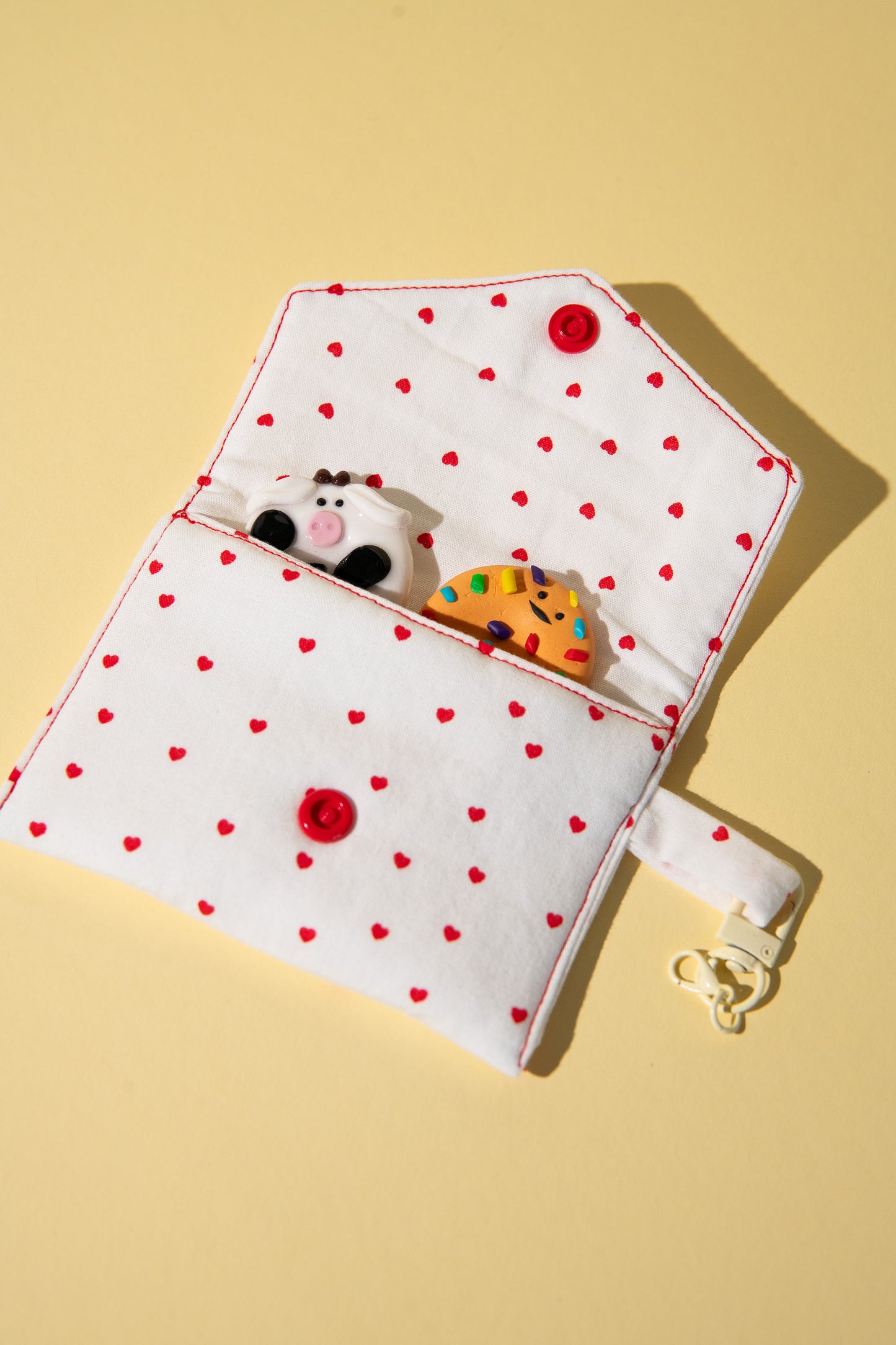 Handgemachte Mini Tasche für deine Sorgensteine