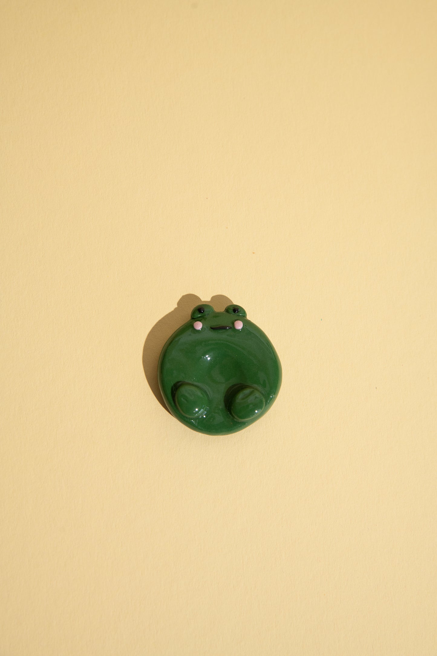 Kleiner Frosch Fidget Toy Sorgenstein für Achtsamkeit und mentale Balance