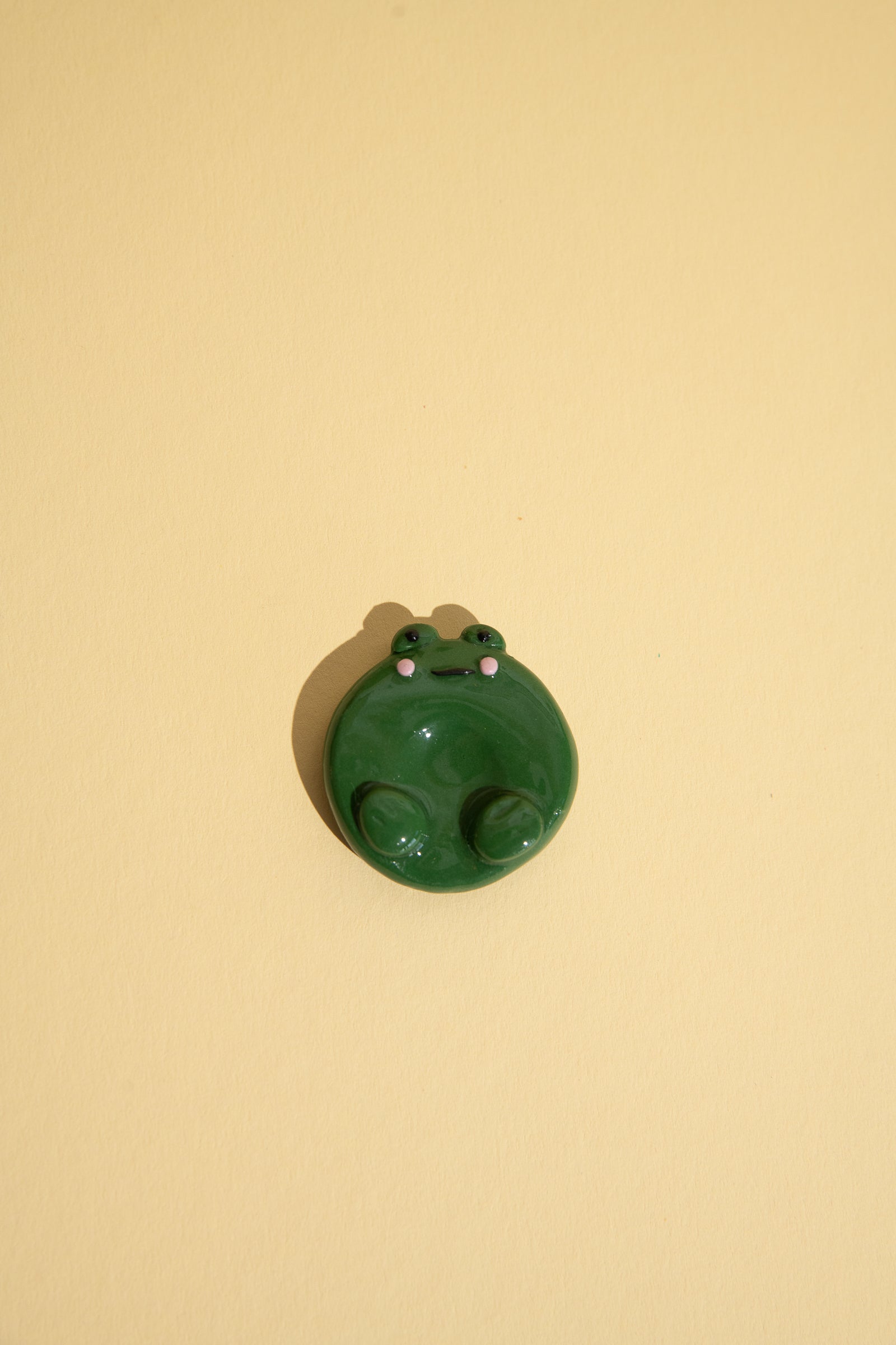 Kleiner Frosch Fidget Toy Sorgenstein für Achtsamkeit und mentale Balance