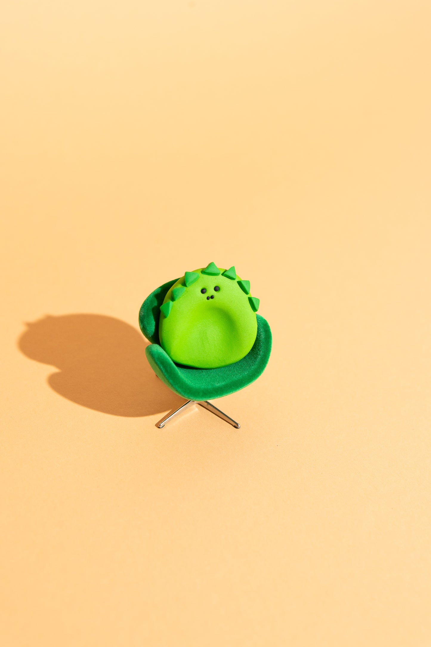Handgemachter T-Rex Fidget Toy Sorgenstein für ADHS Selbstregulation