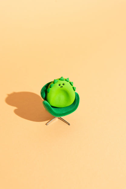 Handgemachter T-Rex Fidget Toy Sorgenstein für ADHS Selbstregulation