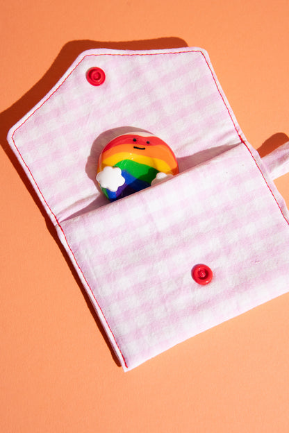 Handgemachte Mini Tasche für deine Sorgensteine
