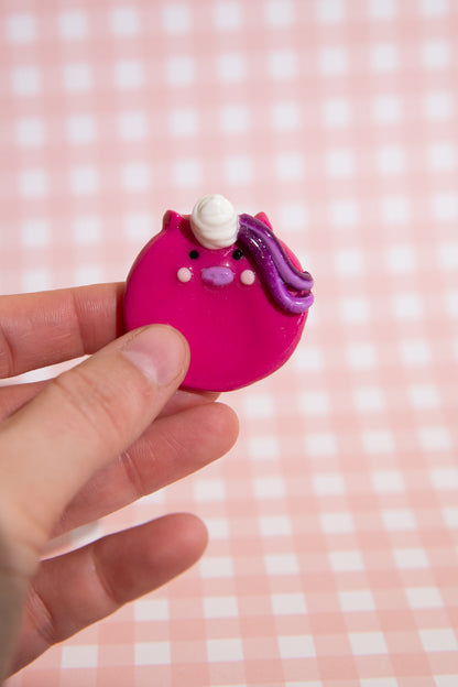 Polymer Clay Sorgenstein für Achtsamkeit, Selbstliebe und Stressabbau