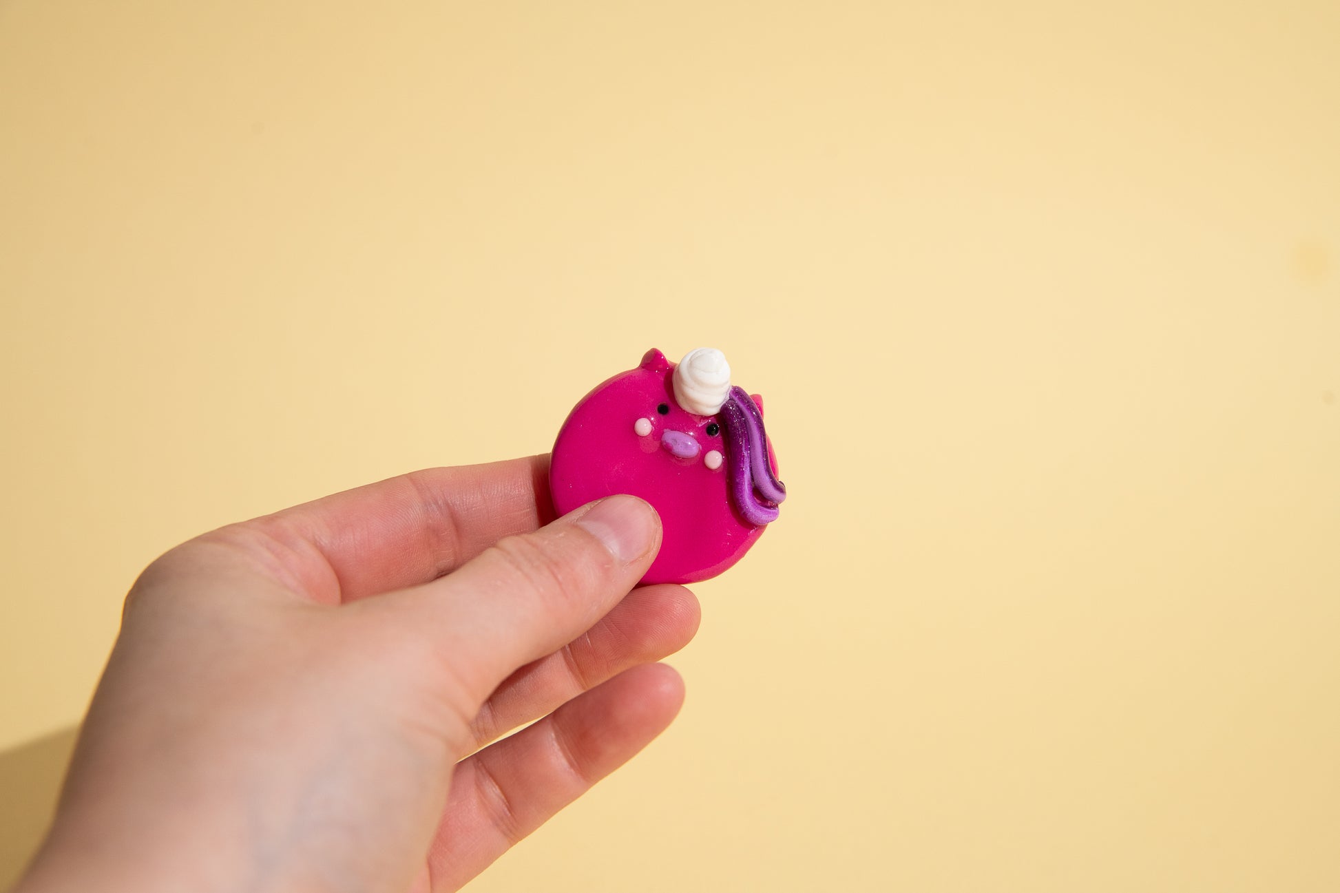 Polymer Clay Sorgenstein zur Stressreduktion und emotionalen Regulation für ADHS